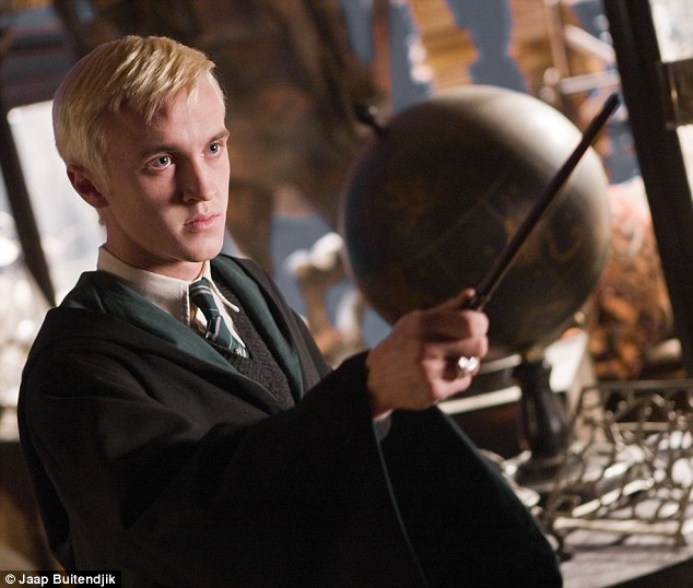 Tom Felton played pure-blood wizard Draco Malfoy in the Harry Potter films 
