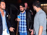 EXCLUSIVE: **STRICTLY NO WEB AND NO PRINT UNTIL 4PM EST WED APRIL 27 2016** Prince Abdul Aziz bin Faud, of Saudi Arabia, was spotted partying at a NYC Nightclub on Monday night. The rarely photographed Royal, has gotten a reputation as a playboy, and party staple in NY, LA and Las Vegas. His net worth is rumored to be upwards of $90 Billion Dollars. Abdul Aziz was spotted surrounded by his private security guards as he entered Avenue Nightclub. He dressed down, in Leather strap sandals, and his favorite Blue plaid shirt. He carried a large Fountain beverage and a cane in his hand as he made his grand entry.Pictured: Saudi Prince Abdul Aziz bin FaudRef: SPL1270615  270416   EXCLUSIVEPicture by: Splash NewsSplash News and PicturesLos Angeles: 310-821-2666New York: 212-619-2666London: 870-934-2666photodesk@splashnews.com