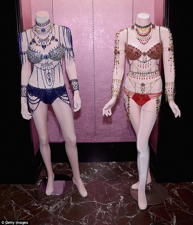 Bank breakers: At this year Victoria's Secret Fashion Show, veterans Alessandra Ambrosio and Adriana Lima will wear the Fantasy Bra sets with $2 million each